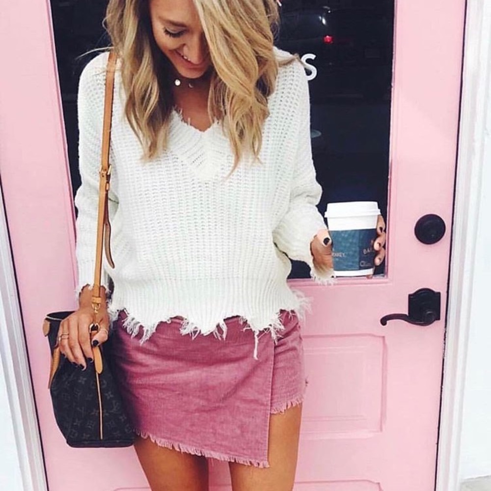 American Threads Pink Skort
